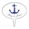 Nautical Anchor Navy Blue Typography Wedding