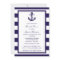 Nautical Anchor Navy Stripe Bridal Shower