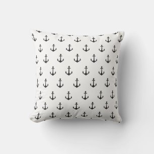 Nautical Anchor Pattern Cushion