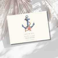 Nautical Anchor Photo Coastal Beach Wedding