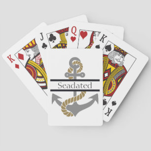 Nautical Anchor Playing Cards
