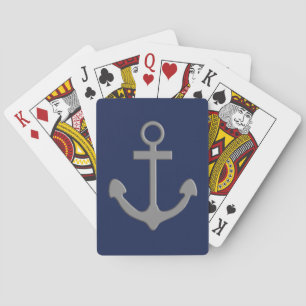 Nautical Anchor Playing Cards