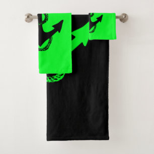 nautical ANCHOR + ROPE Bath Towel Set