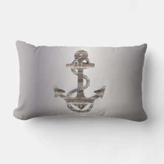nautical ANCHOR + ROPE w/ reversed sides | Lumbar  Lumbar Cushion