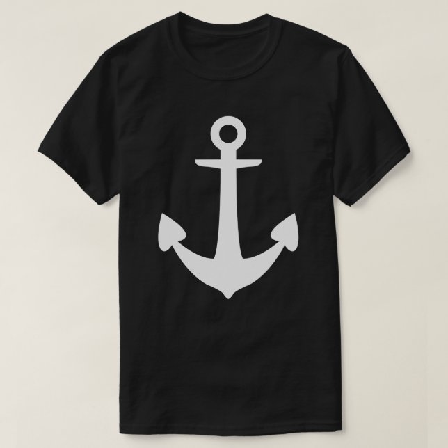 Nautical Anchor T-Shirt (Design Front)