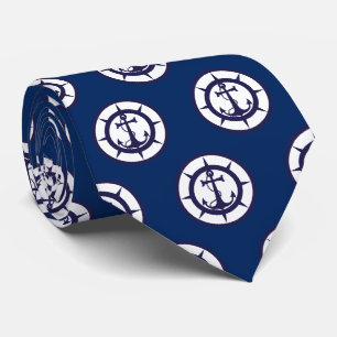 Nautical Anchor Tie