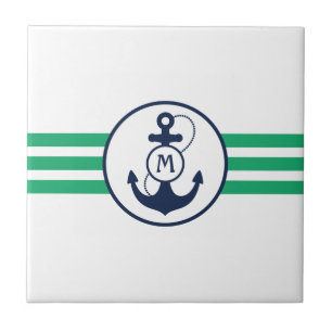 Nautical Anchor Tile