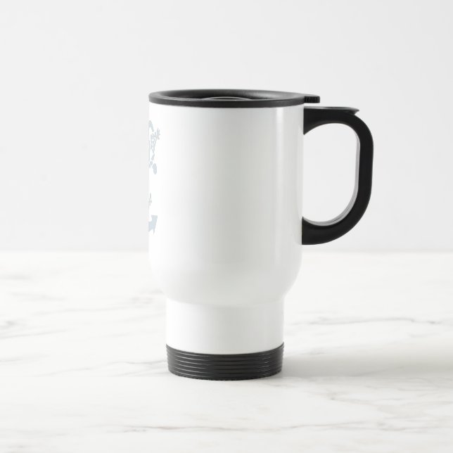 Nautical Anchor Travel Mug (Right)