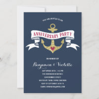 Nautical Anniversary Party