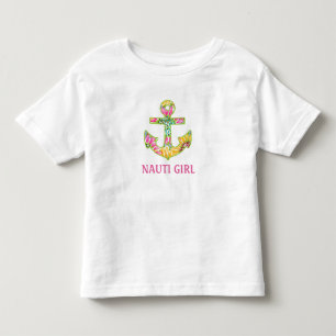 Nautical Baby Ruffled tee shirt