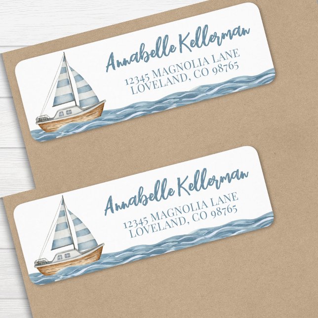 Nautical Baby Shower  (Nautical Baby Shower label)