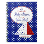 Nautical Baby Shower Guest Book-