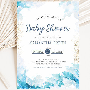 Nautical Baby Shower Invitation