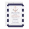 Nautical baby shower invitation, nautical invite