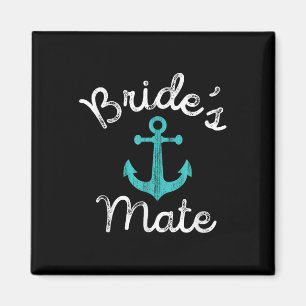 Nautical Bachelorette Party Gift _ Ship Anchor Bri Magnet