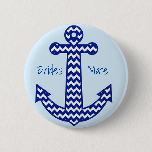 Nautical Bachelorette Party Pin (Front)
