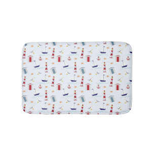 Nautical Bath Mat