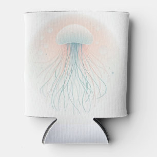 nautical/beach/coastal jellyfish can cooler