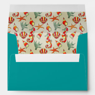 Nautical Beach Envelope