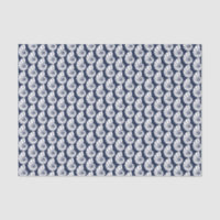 Nautical Beach Sea Shells Navy Blue White Coastal