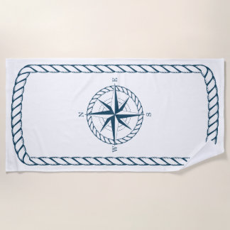 Nautical Beach Towel