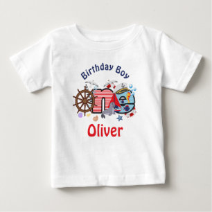 Nautical Birthday Shirt Nautical One Birthday