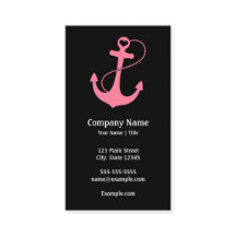 Nautical Black and Pink