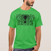 Nautical Black Ocean Octopus