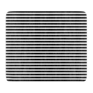 Nautical Black Stripes Cutting Board