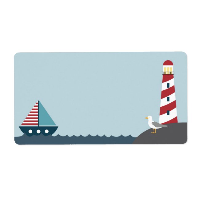 Nautical blank label (Front)