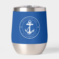 Nautical Boat Anchor and Name Custom