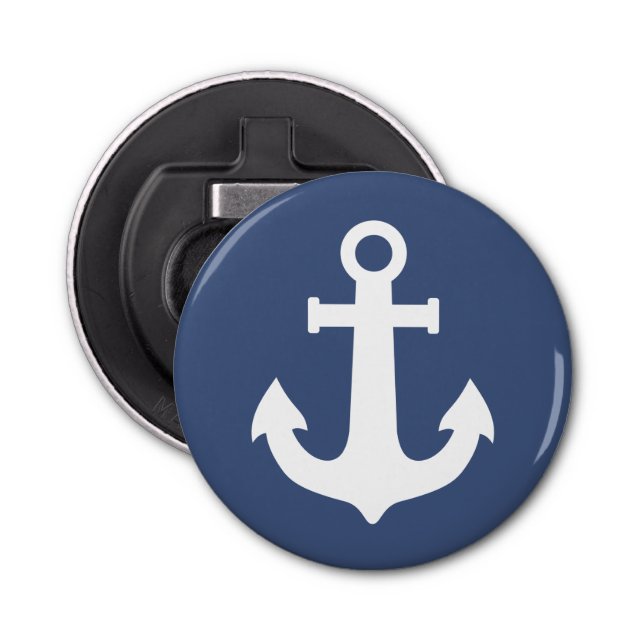 Nautical Boat Anchor Bottle Opener (Front)