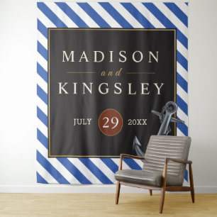 Nautical Boat Anchor Fabulous Sailing Wedding Tapestry