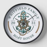 Nautical Boat House Anchor Year Est Custom