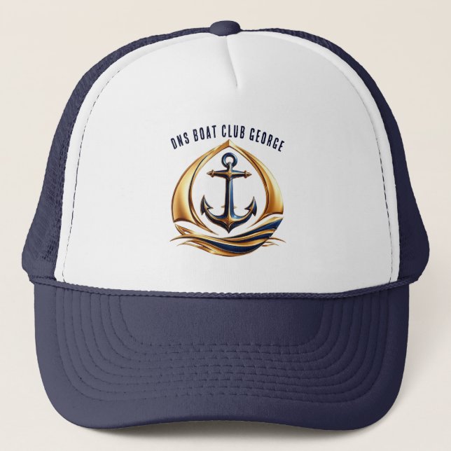 Nautical Boat Mesh Cap (Front)