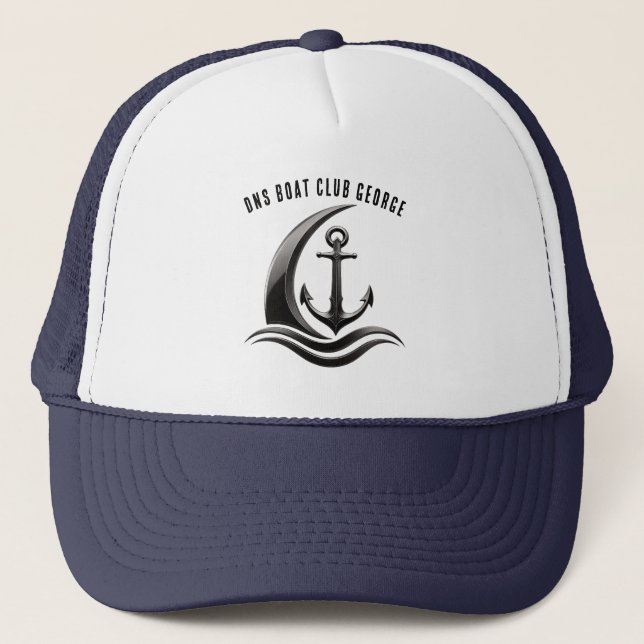 Nautical Boat Mesh Cap (Front)