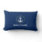 Nautical Boat Name Anchor Blue Gold