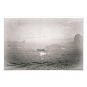 Nautical Boat on Ocean Sailing Photo Print