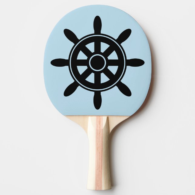 NAUTICAL BOATER PING PONG PADDLES (Front)