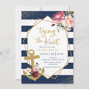 Nautical Bridal Shower Invitation