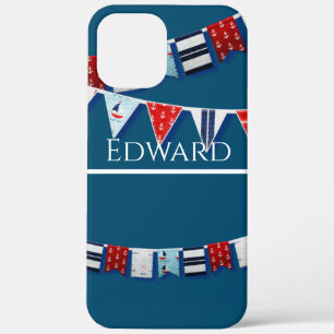 Nautical Bunting iPhone 12 Pro Max Case