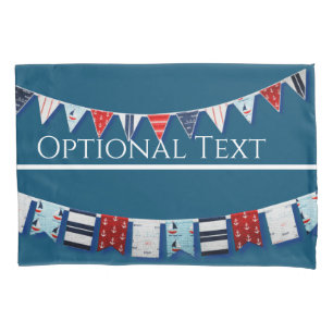 Nautical Bunting Pillowcase