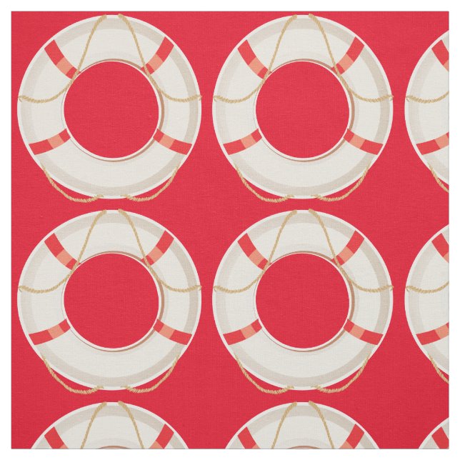 Nautical Buoy Fabric (Swatch)
