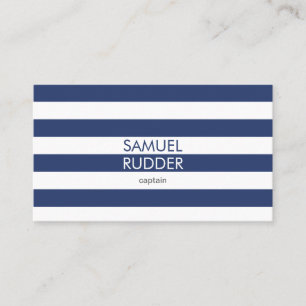 Nautical business card