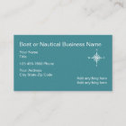 Nautical Business Card Compass