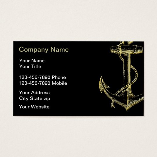 Nautical Business Cards