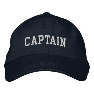 Nautical Captain Cap Blue