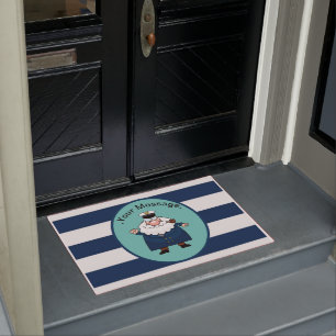 Nautical Captain  Doormat