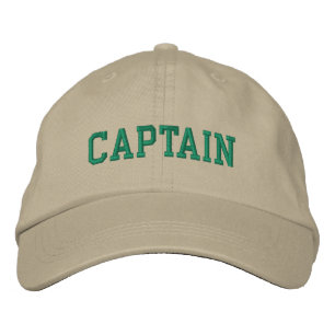 Nautical Captain Khaki Cap