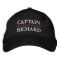 Nautical Captain Your Name Custom Embroidered Hat